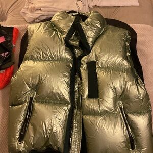 Givenchy Metallic Puffer Vest